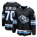 Kooe U.Mammoth #70 Karel Vejmelka Black Home Breakaway Jerseys