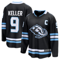 Kooe U.Mammoth #9 Clayton Keller Black Home Breakaway Jerseys