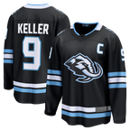 Kooe U.Mammoth #9 Clayton Keller Black Home Breakaway Jerseys