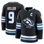 Kooe U.Mammoth #9 Clayton Keller Black Home Premium Player Jerseys