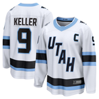 Kooe U.Mammoth #9 Clayton Keller White Away Breakaway Player Jerseys