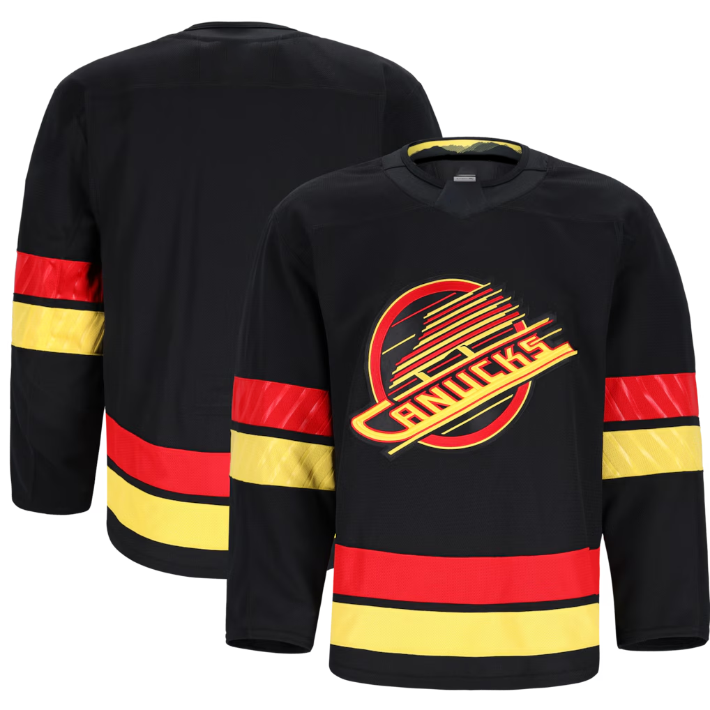 Kooe V.Canucks Black Alternate Authentic Pro Jerseys