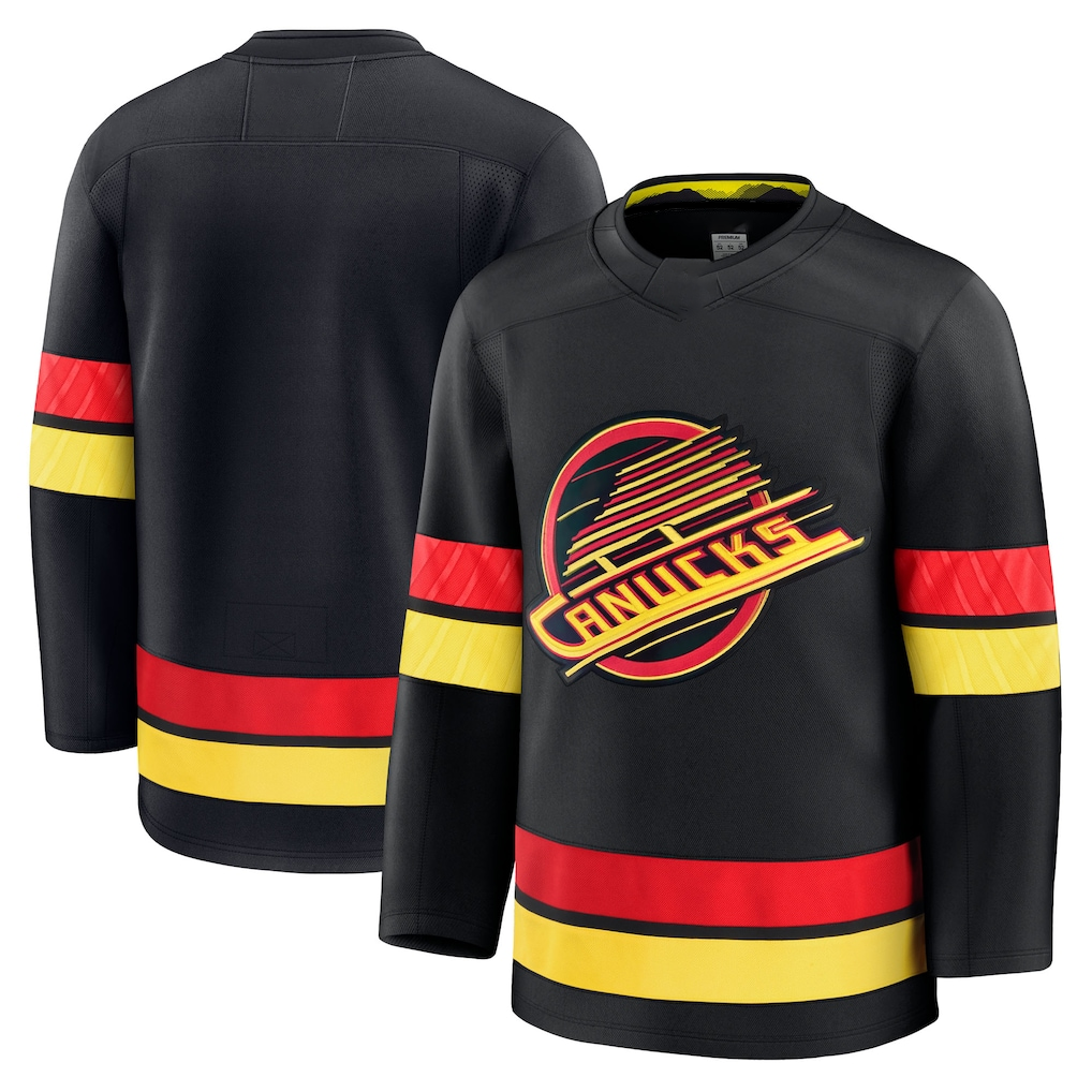 Kooe V.Canucks Black Alternate Premium Jerseys