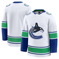 Kooe V.Canucks White Away Premium Jerseys