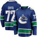 Kooe V.Canucks #72 Filip Chytil Blue Home Breakaway Jerseys