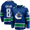 Kooe V.Canucks #8 Conor Garland Blue Home Breakaway Jerseys