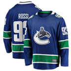 Kooe V.Canucks #93 Marco Rossi Blue Home Premier Breakaway Player Jerseys