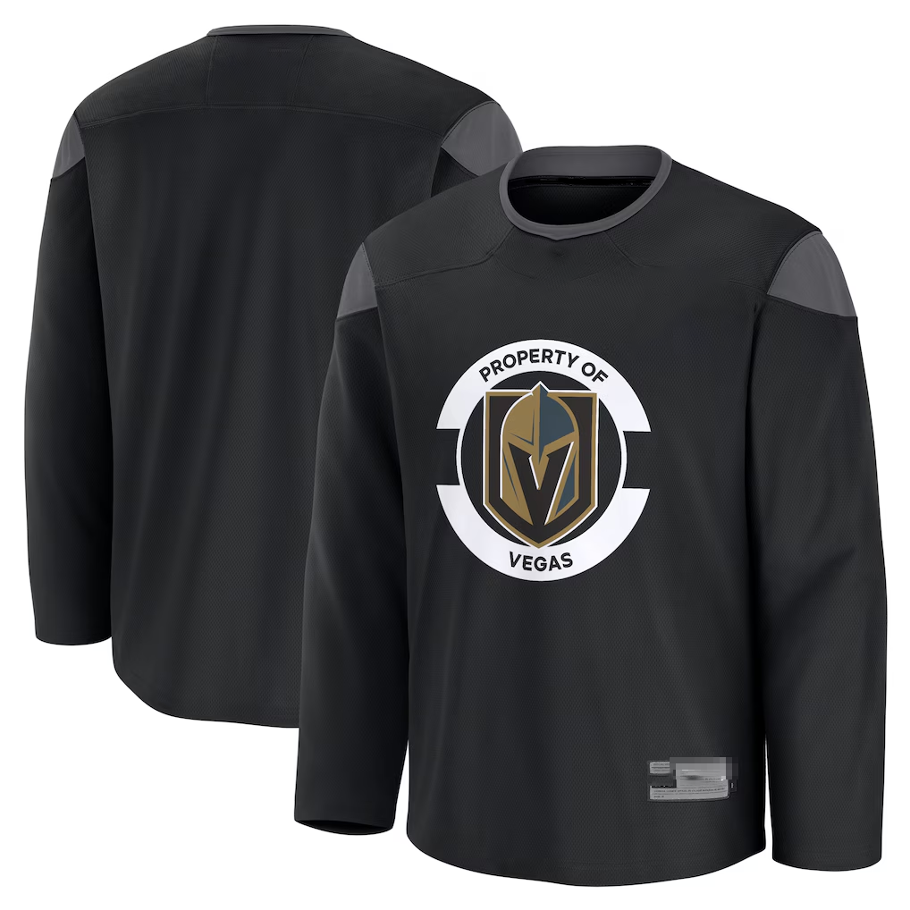 Kooe V.Golden Knights Black Practice Jerseys