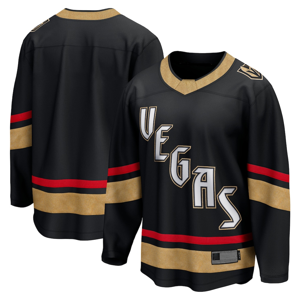 Kooe V.Golden Knights Black Special Edition 2.0 Breakaway Blank Jerseys