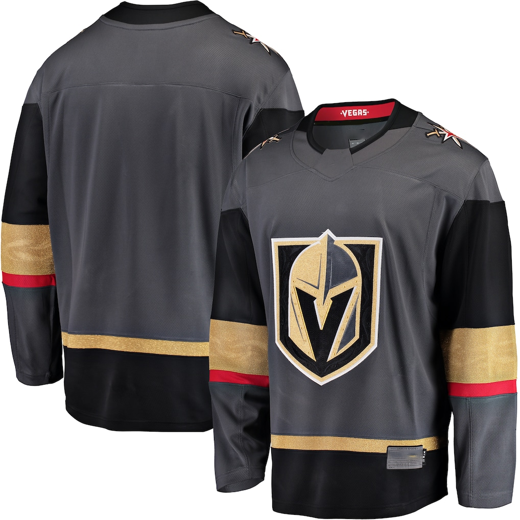 Kooe V.Golden Knights Gray Breakaway Alternate Jerseys