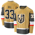 Kooe V.Golden Knights #33 Adin Hill Gold Home Breakaway Jerseys