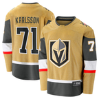 Kooe V.Golden Knights #71 William Karlsson Gold Home Breakaway Jerseys