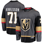 Kooe V.Golden Knights #71 William Karlsson Gray Breakaway Jerseys