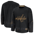 Kooe W.Capitals Black 2024 Military Appreciation Practice Jerseys