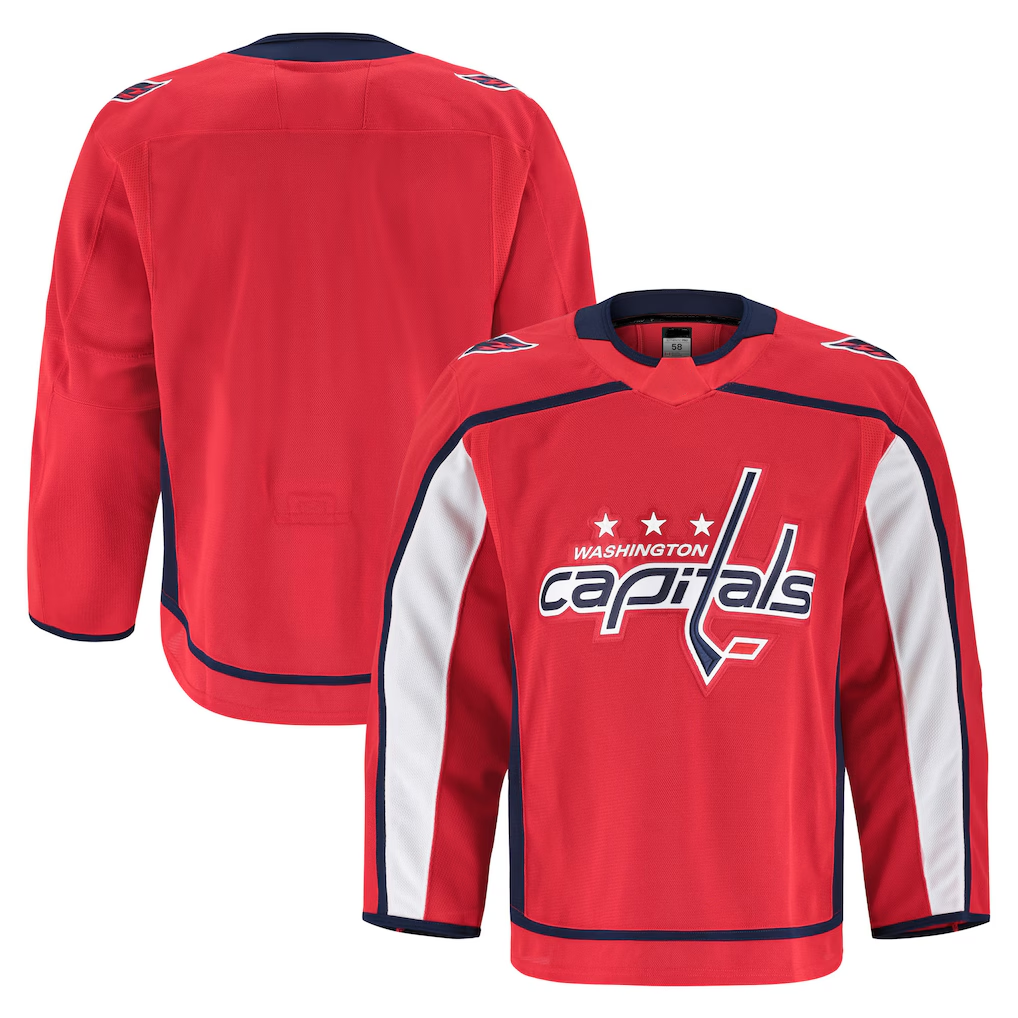 Kooe W.Capitals Red Home Authentic Pro Jerseys