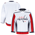 Kooe W.Capitals White Away Authentic Pro Jerseys