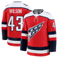 Kooe W.Capitals #43 Tom Wilson Red Alternate Premium Player Jerseys