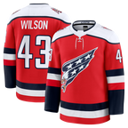 Kooe W.Capitals #43 Tom Wilson Red Alternate Premium Player Jerseys