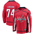 Kooe W.Capitals #74 John Carlson Red Home Breakaway Player Jerseys