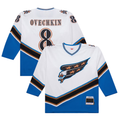 Kooe W.Capitals #8 Alexander Ovechkin Mitchell & Ness White 2005-06 Power Play Jerseys