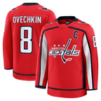 Kooe W.Capitals #8 Alexander Ovechkin Red Home Premium Jerseys