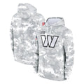 Kooe W.Commanders Arctic Camo Limited Salute to Service Pullover Hoodies Game Blank Player Stitched Jerseys