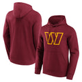 Kooe W.Commanders Burgundy LOGO Pullover Hoodies Game Blank Player Stitched Jerseys