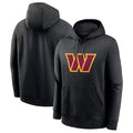 Kooe W.Commanders Gray Pullover Hoodies Game Blank Player Stitched Jerseys