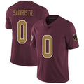 Kooe W.Commanders #0 Mike Sainristil Player Burgundy Alternate Vapor Untouchable Limited  Stitched Jerseys