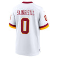 Kooe W.Commanders #0 Mike Sainristil Player White Game Stitched Jerseys
