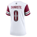 Kooe W.Commanders #0 Mike Sainristil Player White Home Game Stitched Jerseys