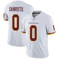 Kooe W.Commanders #0 Mike Sainristil Player White Vapor Untouchable Limited Stitched Jerseys