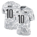 Kooe W.Commanders #10 Tress Way Player Arctic Camo Limited Salute To Service Home Game Stitched Jerseys