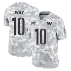Kooe W.Commanders #10 Tress Way Player Arctic Camo Limited Salute To Service Home Game Stitched Jerseys