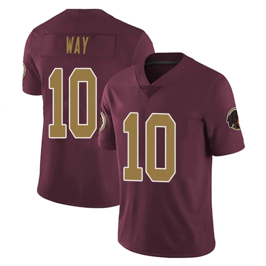 Kooe W.Commanders #10 Tress Way Player Burgundy Alternate Vapor Untouchable Home Game Stitched Jerseys