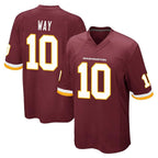 Kooe W.Commanders #10 Tress Way Player Burgundy Team Color Home Game Stitched Jerseys