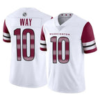Kooe W.Commanders #10 Tress Way Player White Limited Vapor Home Game Stitched Jerseys