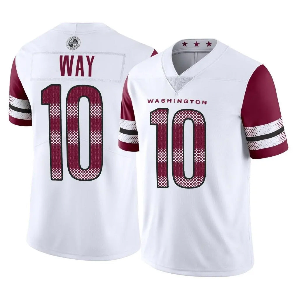 Kooe W.Commanders #10 Tress Way Player White Limited Vapor Home Game Stitched Jerseys