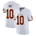 Kooe W.Commanders #10 Tress Way Player White Limited Vapor Untouchable Home Game Stitched Jerseys