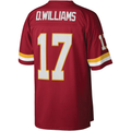 Kooe W.Commanders #17 Doug Williams Mitchell & Ness Burgundy Legacy Replica Stitched Puhic Jersey