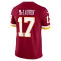 Kooe W.Commanders #17 Terry McLaurin Burgundy Team Vapor F.U.S.E. Stitched Limited Jerseys