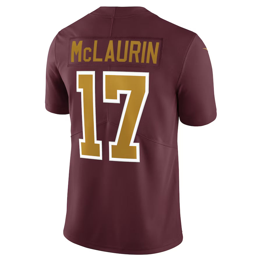 Kooe W.Commanders #17 Terry McLaurin Player Burgundy Alternate Vapor Limited Stitched Jerseys