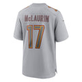 KooeW.Commanders #17 Terry McLaurin Player Gray Fashion Game Stitched Jerseys