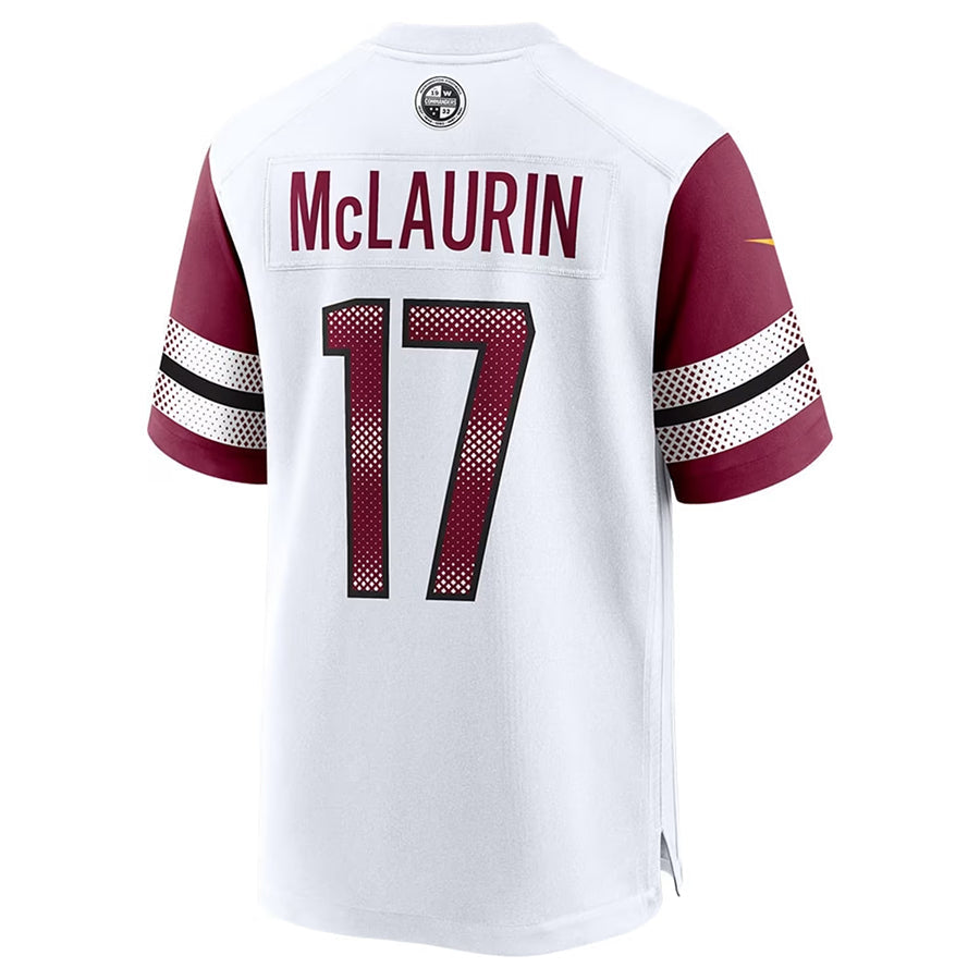 Kooe W.Commanders #17 Terry McLaurin Player WHITE Game Stitched Jerseys