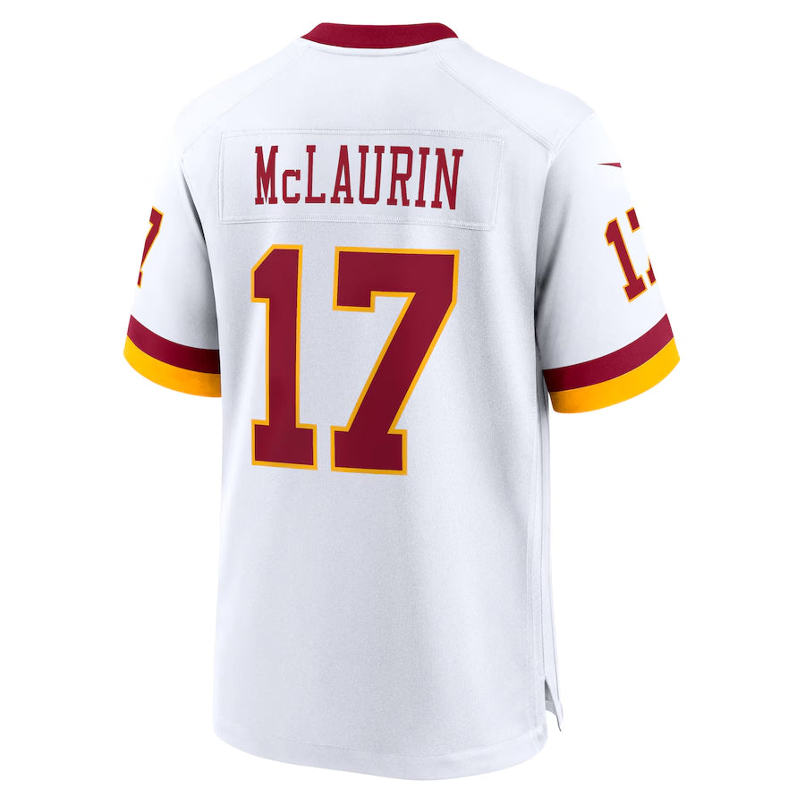 Kooe W.Commanders #17 Terry McLaurin Player White Home Game Stitched Jerseys