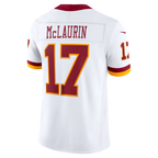 Kooe W.Commanders #17 Terry McLaurin White Vapor F.U.S.E. Stitched Limited Jerseys
