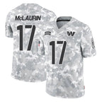 Kooe W.Commanders #17 Terry Mclaurin Player Arctic Camo Limited Salute To Service Home Game Stitched Jerseys
