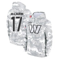 Kooe W.Commanders #17 Terry Mclaurin Player Arctic Camo Limited Salute to Service Pullover Hoodies Game Stitched Jerseys