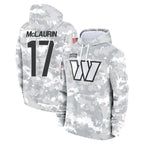 Kooe W.Commanders #17 Terry Mclaurin Player Arctic Camo Limited Salute to Service Pullover Hoodies Game Stitched Jerseys