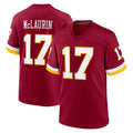 Kooe W.Commanders #17 Terry Mclaurin Player Burgundy Game Home Stitched Jerseys